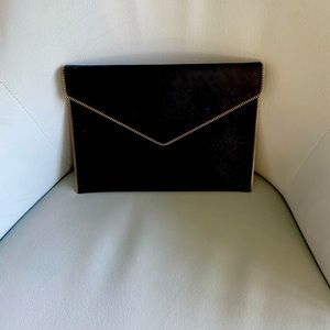 Rebecca Minkoff Black Envelope Clutch